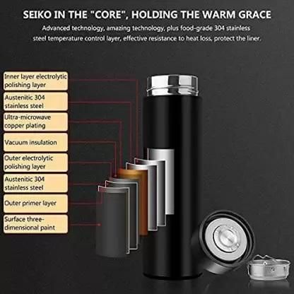 Stainless Steel Insulated Water Bottle with LED Temperature Display