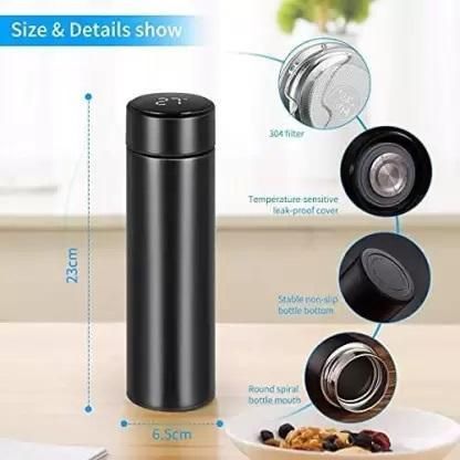 Stainless Steel Insulated Water Bottle with LED Temperature Display