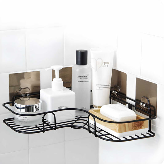 Metal Bathroom Corner Rack – Sleek, Rust-Free, Space-Saving Organizer